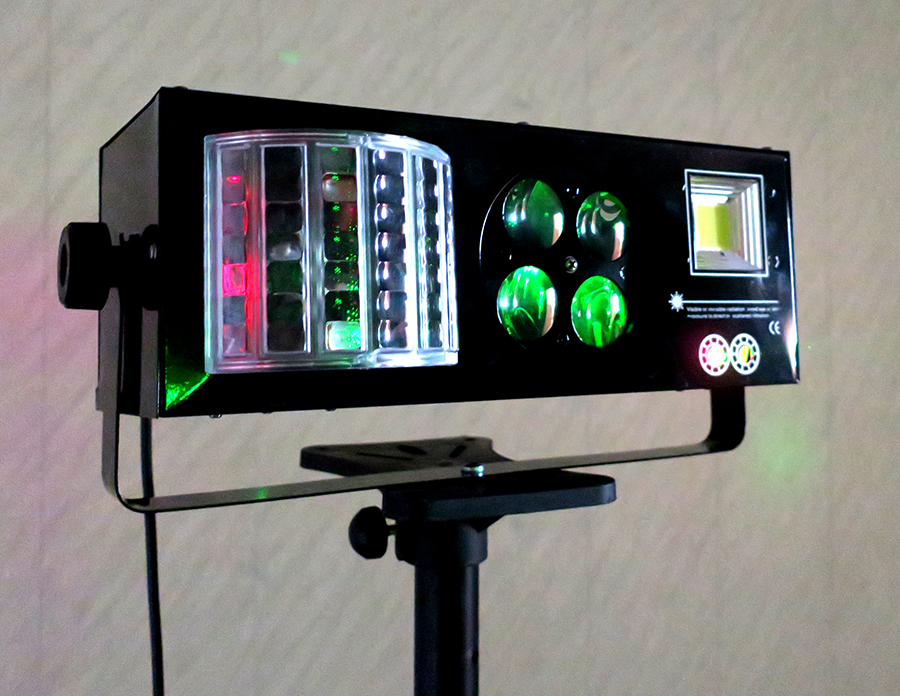 Световое оборудование для дискотек, цветомузыка, светомузыка